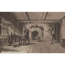 Ben Jonson Visits Shakespeare In London Rare Painting Tucks Postcard