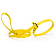 Dog Pet Waterproof Slip Lead - W5/8" x L7' - Lemon Yellow