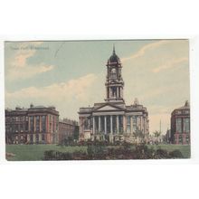 The Town Hall Birkenhead Postcard Wirral Cheshire 1905 Cable Series