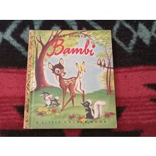 Old Little Golden Book Walt Disney Bambi (C) Edition 1948
