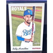 BILLY HAMILTON 2019 TOPPS HERITAGE BASEBALL CARD #115