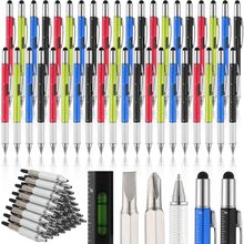 Yeaqee 40 Pcs Multi Tool Pen Gifts for Christmas 6 in 1 Screwdriver Pen Bulk for