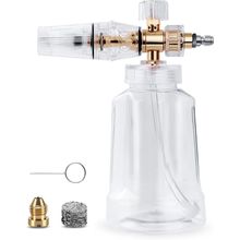 Foam Cannon - Pressure Washer Gun with 1/4 Inch Quick Connect and Adjustable Noz