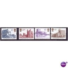 machin castle definitives mnh sg 1612 set of 4 no £1