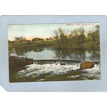 Rhode Island Pawtucket Postcard Pawtucket Falls~928