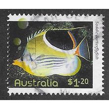 AUS 2010 $1.20 'FISHES OF THE REEF' FINE USED (EBID68-507)