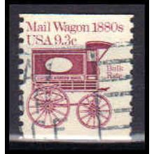 Used 1903 9.3c Mail Wagon Fine W0950