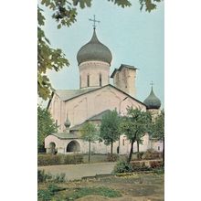 Pskov Church Of St Nicholas On The Usokha Russian Postcard