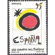 España 1990 Michel 2967 O Cote (2008) 0.80 Euro Année de la tourisme
