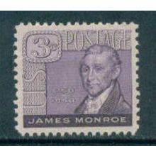 1105 3c James Monroe Fine MNH MA0196