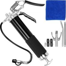 Pistol Grip Grease Gun, 6000 PSI, 14 OZ / 400 CC Capacity Heavy Duty Profess...