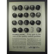 1962 General Electric X-Ray Ad - Gets to the Core