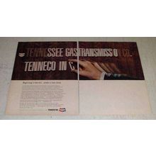 1966 Tenneco Inc. Ad - Beginning a New Era a New Name