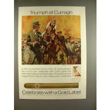 1970 Gold Label Corona de Ville Cigar Ad - Curragh