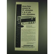 1970 Johnson/Comco 610 Marine Radiotelephone Ad