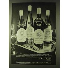 1979 Christian Brothers Wine Ad - Gewurztraminer