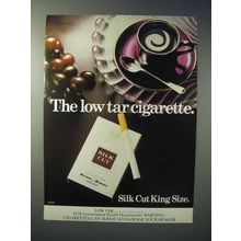 1978 Silk Cut Cigarette Ad - The Low Tar Cigarette