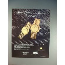 1985 Jean Lassale Thalassa Watch Ad!