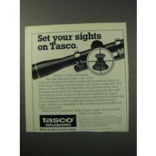 1986 Tasco Riflescopes Ad - Set Your Sights On