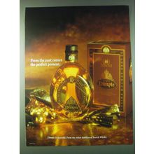 1989 Dimple Scotch Ad - From the past comes the perfect present