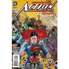 Action Comics (Vol 2) # 018 NM 1in10 VARIANT MODERN AGE COMICS
