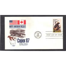 FDC Artmaster 2327 22c Wolverine (Cachet-U/A) CV39158