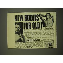 1951 Charles Atlas Ad - New Bodies for Old