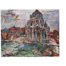 Oskar Kokoschka Sta Maria Della Salute Painting Postcard