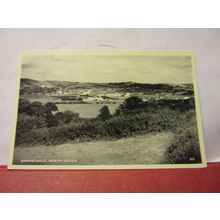 GENERAL VIEW, BARNSTAPLE, DEVON.. vintage unused postcard 1950s =