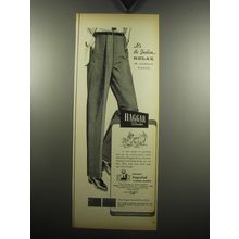 1957 Haggar Slacks Ad - It's the fashion relax in Haggar slacks At the game