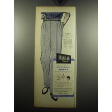 1957 Haggar Slacks Advertisement - Mickey Mantle - It's the fashion
