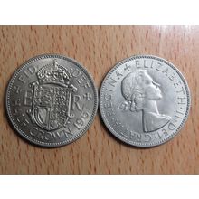 GB 1967 Elizabeth II Half Crown Coin High Grade A/U