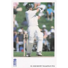 Adam Bacher Transvaal South Africa TCCB Classic Cricket Photo Postcard