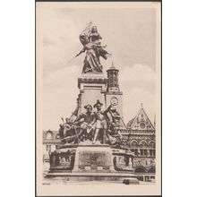 Monument aux Citoyens Morts, Saint-Quentin, c.1930s - Harmignies CPSM