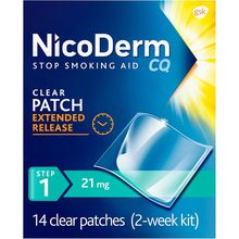 Nicoderm CQ Step 1 Nicotine Patches to Quit Smoking, 21 Mg, Stop Smoking Aid, 14