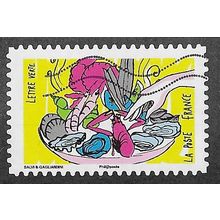 FRA 2016 (80c) 'UNDER THE SUN -SEAFOOD PLATTER ' FINE USED (EBID55-178)