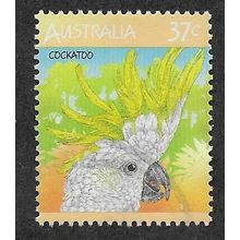 AUS 1986 37c 'AUSTRALIAN WILDLIFE -COCKATOO (1ST SERIES)' FINE USED (EBID60-003)