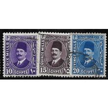 1934 Michel 205/207 - fine used (o)