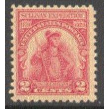 657 2c General John Sullivan Fine MNH Q0884