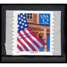 2915Av 32c U.S. Flag Over Porch Fine MNH CNS 44444A V/UL PA6058
