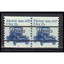1906a 17c Electric Auto Fine MNH Dry Gum CNP Left 4A PA0481
