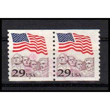 Used 2523 29c U.S. Flag Fine CNP Left 3 PA1218