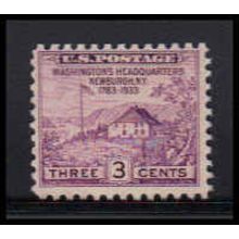 727 3c Washington's Hdqs Average Plus MNH O2588