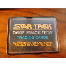 1993, Skybox, Rare Promo Header Card Ad, DEEP SPACE NINE