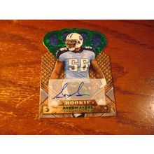 2011 Crown Royale, Emerald Foil Die-Cut, #'d 9/10, Autographed, AKEEM AYERS Rc,
