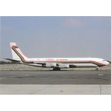 Azza Air Transport Boeing B707 330C Civil Aviation Postcard (A13113)