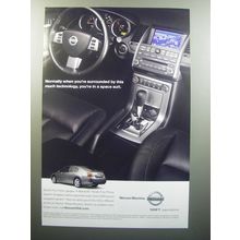 2007 Nissan Maxima Ad - Normally when you're surrounded by this much