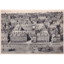 London The Royal Exchange Antique Model Rare Museum Postcard