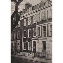 Carlyle's House 24 Cheyne Row Chelsea Society Postcard