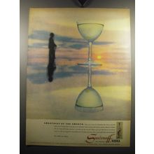 1957 Smirnoff Vodka Ad - Smoothest of the smooth